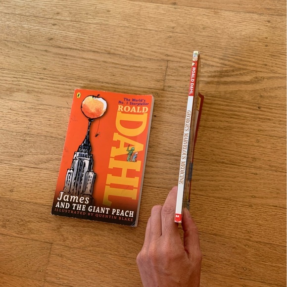 James and the Giant Peach and George’s Marvelous Medicine two Roald Dahl books - Picture 5 of 7